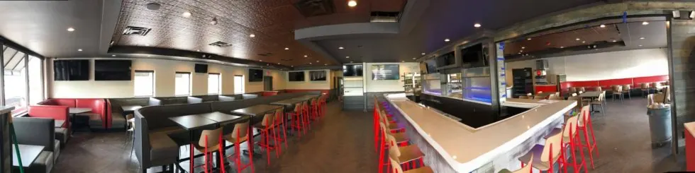 Antonio's Pizza Newport shop panorama