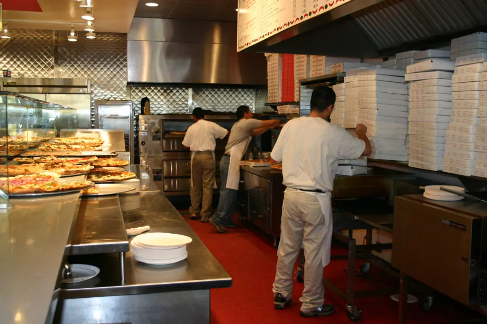 Antonio's Pizza Wickenden Street interior